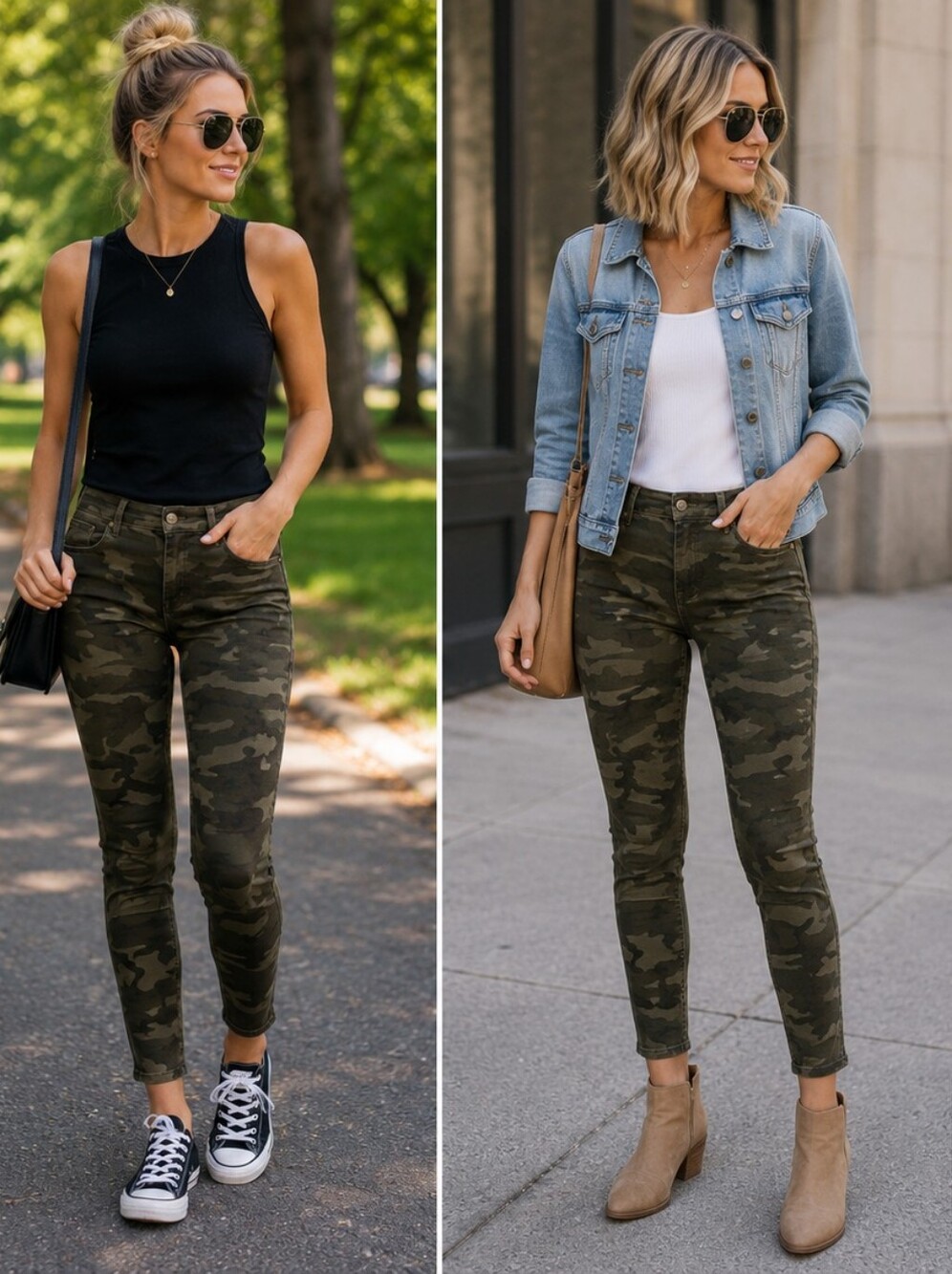 LEVI'S 711 Camo Print Skinny Ankle Women's Jeans 🪻